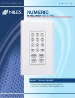 Niles Numeric Specifications preview