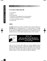 Preview for 8 page of Niles OS6 Installation & Operation Manual