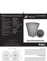 Preview for 1 page of Niles PS6Si Installation Manual