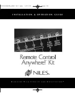 Предварительный просмотр 24 страницы Niles RCA3 User Manual