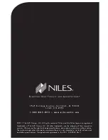 Preview for 24 page of Niles RS5 Coral Installation Manual