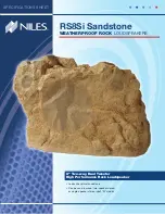 Niles RS8Si Sandstone Specifications preview