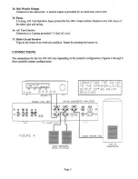 Предварительный просмотр 5 страницы Niles SA-100 Hookup & Operating Instructions