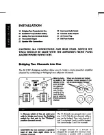 Предварительный просмотр 19 страницы Niles SI-1230 Series 2 Installation & Operation Manual