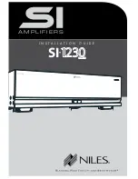 Preview for 1 page of Niles SI-1230 Series 2 Installation Manual