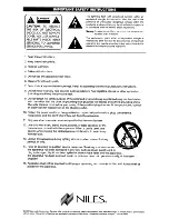 Preview for 32 page of Niles SI-1260 Installation & Operation Manual