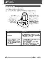 Preview for 34 page of Niles SI-1650 Installation Manual