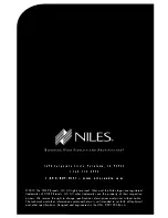 Preview for 44 page of Niles SI-1650 Installation Manual