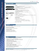 Preview for 2 page of Niles SI-245 Specification Sheet