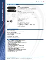 Preview for 2 page of Niles SI-275 Export Specification Sheet