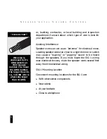 Preview for 6 page of Niles SVL-1 Installation & Operation Manual