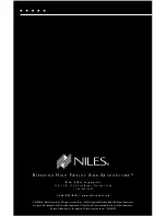 Предварительный просмотр 34 страницы Niles SW10JM Installation Manual