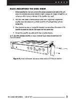 Предварительный просмотр 7 страницы Niles SWA-500M Installation Manual