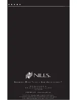 Предварительный просмотр 24 страницы Niles SWA-500M Installation Manual