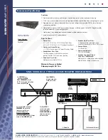 Preview for 2 page of Niles SWA-500M Specification Sheet