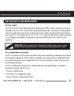 Предварительный просмотр 5 страницы Niles TS120 Installation Manual