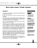 Preview for 11 page of Niles VCS-2D-HP Installation & Operating Manual