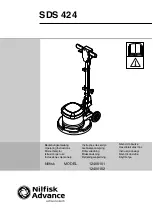 Preview for 1 page of Nilfisk-Advance 12400101 Operating Instructions Manual