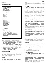 Preview for 8 page of Nilfisk-Advance 12400101 Operating Instructions Manual