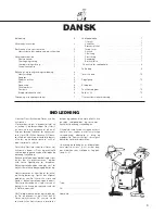 Preview for 3 page of Nilfisk-Advance 2300A Operating Instructions Manual