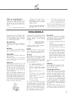 Preview for 15 page of Nilfisk-Advance 2300A Operating Instructions Manual