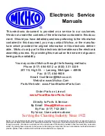 Nilfisk-Advance 35 Service Manual preview