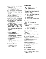 Preview for 8 page of Nilfisk-Advance 421 A/B Operating Instructions Manual