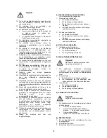 Preview for 14 page of Nilfisk-Advance 421 A/B Operating Instructions Manual