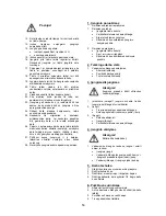 Preview for 53 page of Nilfisk-Advance 421 A/B Operating Instructions Manual