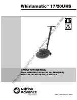 Nilfisk-Advance 56183100 Operator'S Manual предпросмотр