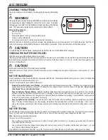 Preview for 12 page of Nilfisk-Advance 56212000 Instructions For Use Manual