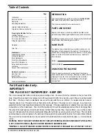 Preview for 2 page of Nilfisk-Advance 56262054 Instructions For Use Manual