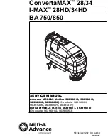 Preview for 1 page of Nilfisk-Advance 56396000 Service Manual