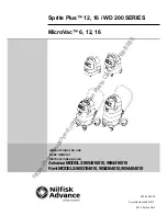 Nilfisk-Advance 9053104010 Instructions For Use Manual preview