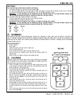 Предварительный просмотр 9 страницы Nilfisk-Advance Adhancer BA 855 TRIO EDS Instructions For Use Manual