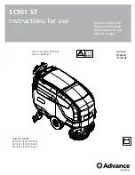 Предварительный просмотр 1 страницы Nilfisk-Advance Advance SC901 ST-28D Instructions For Use Manual