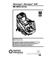 Предварительный просмотр 1 страницы Nilfisk-Advance Advenger 2400C Instructions For Use Manual