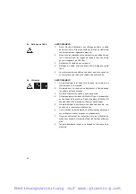 Preview for 60 page of Nilfisk-Advance ALTO B23 Stainless Operating Instructions Manual