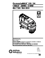 Preview for 1 page of Nilfisk-Advance BA 750 Instructions For Use Manual