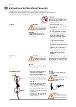 Предварительный просмотр 2 страницы Nilfisk-Advance Backflow Preventer Instructions For Use Manual