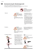 Предварительный просмотр 8 страницы Nilfisk-Advance Backflow Preventer Instructions For Use Manual