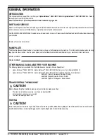 Preview for 4 page of Nilfisk-Advance BR 1100 Service Manual