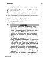 Preview for 4 page of Nilfisk-Advance C 100.6 User Manual