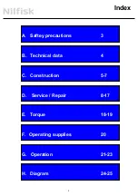 Preview for 2 page of Nilfisk-Advance C130.1 X-TRA Repair Manual