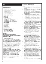 Предварительный просмотр 58 страницы Nilfisk-Advance CA 240 Operating Instructions Manual