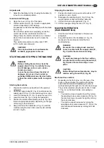 Preview for 33 page of Nilfisk-Advance CA 430 S Use And Maintenance Manual