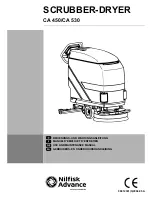 Nilfisk-Advance CA 450 Use And Maintenance Manual preview