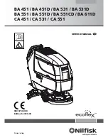 Nilfisk-Advance CA 551 Service Manual preview