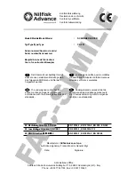 Preview for 2 page of Nilfisk-Advance CA 551 User Manual