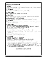 Preview for 5 page of Nilfisk-Advance Captor 4300 Quick Start Troubleshooting Manual